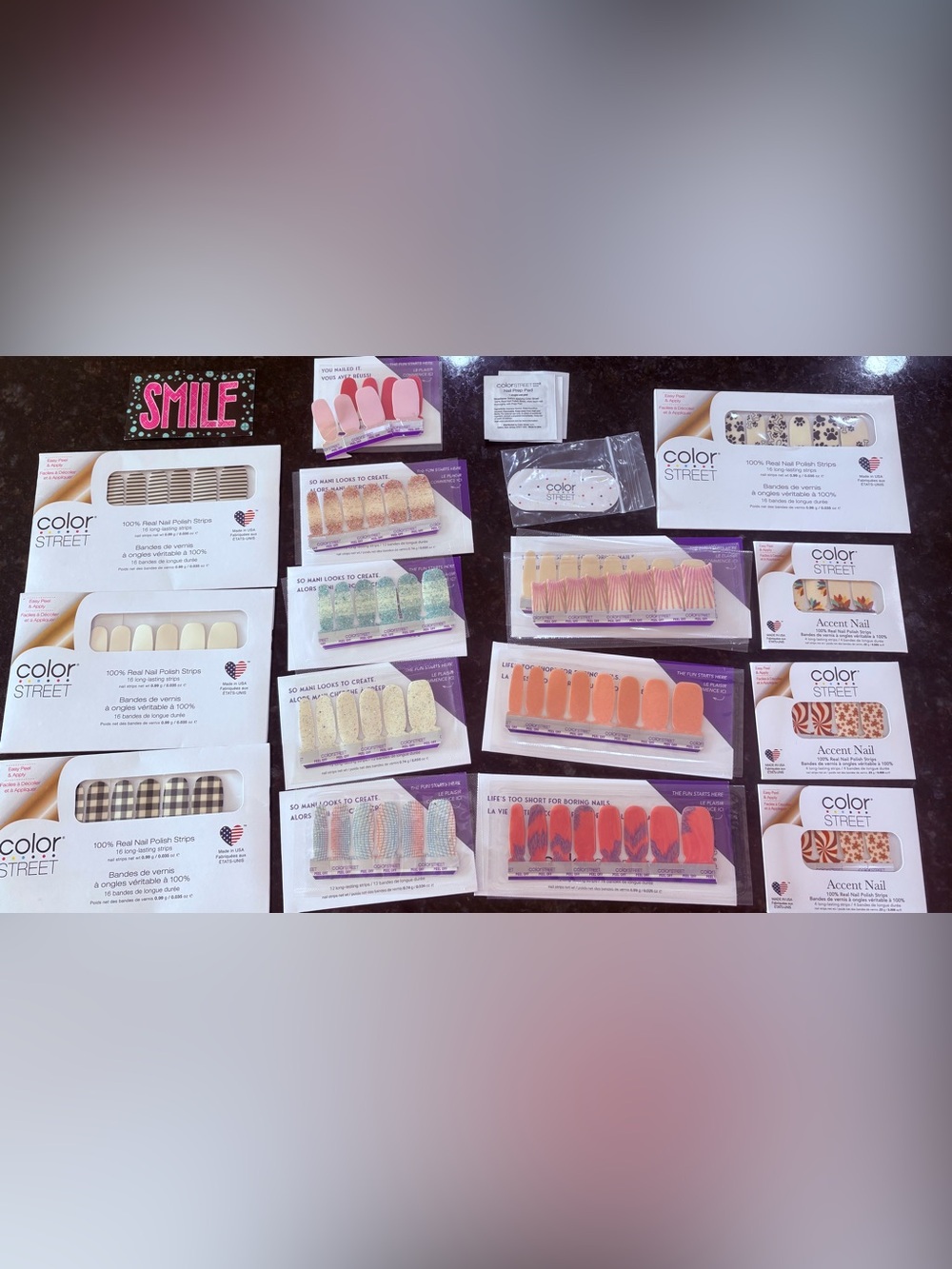 Color Street HUGE Bundle | 14 Nail Strip Sets + Color Play Club Exclusives